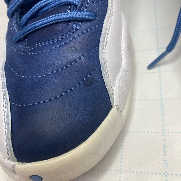 Nike Air Jordan 12 Retro Indigo Stone Blue Legend Men Shoes 130690–404 Size 9 - Picture 5 of 13